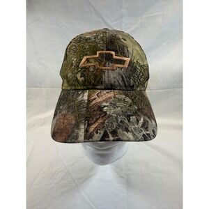 Chevrolet Chevy Bowtie Logo Camo Hat Kings Camo Adjustable Baseball Cap Mens